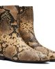 Dries Van Noten Dries Van Noten Beige Leather Sock Boots - 4