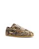 Dries Van Noten Dries Van Noten Beige Snake Calf Print Sneaker - 2