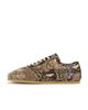 Dries Van Noten Dries Van Noten Beige Snake Calf Print Sneaker - 5