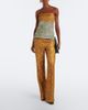 Dries Van Noten Dries Van Noten Belted jacquard wide-leg pants - 2