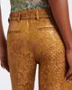 Dries Van Noten Dries Van Noten Belted jacquard wide-leg pants - 5