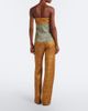 Dries Van Noten Dries Van Noten Belted jacquard wide-leg pants - 6