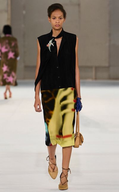 Dries Van Noten Dries Van Noten Bird Brooch