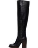 Dries Van Noten Dries Van Noten Black 100mm Square Toe Tall Boots - 3