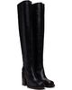 Dries Van Noten Dries Van Noten Black 100mm Square Toe Tall Boots - 4