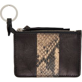 Dries Van Noten Dries Van Noten Black & Beige Calfskin Wallet