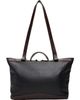 Dries Van Noten Dries Van Noten Black & Brown Leather Tote - 1