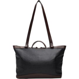 Dries Van Noten Dries Van Noten Black & Brown Leather Tote