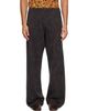 Dries Van Noten Dries Van Noten Black & Brown Printed Sweatpants - 1