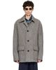 Dries Van Noten Dries Van Noten Black & Gray Wool Tweed Jacket - 1