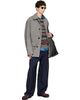 Dries Van Noten Dries Van Noten Black & Gray Wool Tweed Jacket - 4