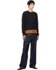 Dries Van Noten Dries Van Noten Black & Orange Layered Cotton T-shirt - 4