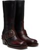 Dries Van Noten Dries Van Noten Black & Red Buckled Leather Boots - 4