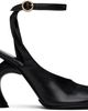 Dries Van Noten Dries Van Noten Black Asymmetric Heels - 1