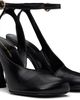Dries Van Noten Dries Van Noten Black Asymmetric Heels - 4