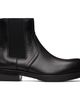 Dries Van Noten Dries Van Noten Black Buffed Leather Chelsea Boots - 1
