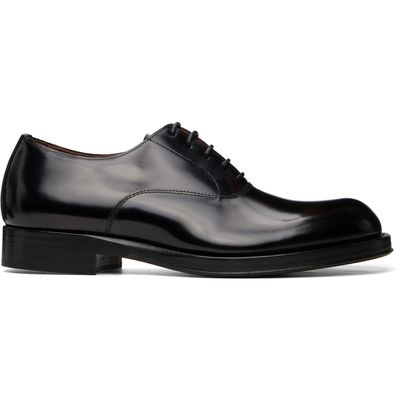 Dries Van Noten Dries Van Noten Black Calfskin Oxfords