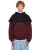 Dries Van Noten Dries Van Noten Black Cape Hoodie - 1