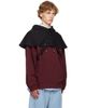 Dries Van Noten Dries Van Noten Black Cape Hoodie - 2