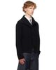Dries Van Noten Dries Van Noten Black Chunky Wool Cardigan - 2