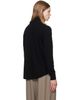 Dries Van Noten Dries Van Noten Black Collar Cashmere Cardigan - 3