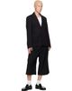 Dries Van Noten Dries Van Noten Black Cotton & Wool Twill Blazer - 4