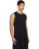 Dries Van Noten Dries Van Noten Black Cotton Tank Top - 2