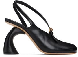 Dries Van Noten Dries Van Noten Black Cutout Heels