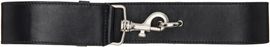 Dries Van Noten Dries Van Noten Black Elasticized Leather Belt