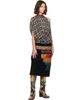 Dries Van Noten Dries Van Noten Black Embroidered Wool Skirt - 4