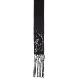 Dries Van Noten Dries Van Noten Black Fania Scarf
