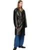 Dries Van Noten Dries Van Noten Black Floral Collar Coat - 4