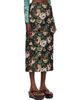 Dries Van Noten Dries Van Noten Black Floral Maxi Skirt - 2