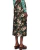 Dries Van Noten Dries Van Noten Black Floral Maxi Skirt - 3