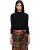 Dries Van Noten Dries Van Noten Black Knit Sweater - 1