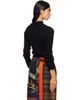 Dries Van Noten Dries Van Noten Black Knit Sweater - 3