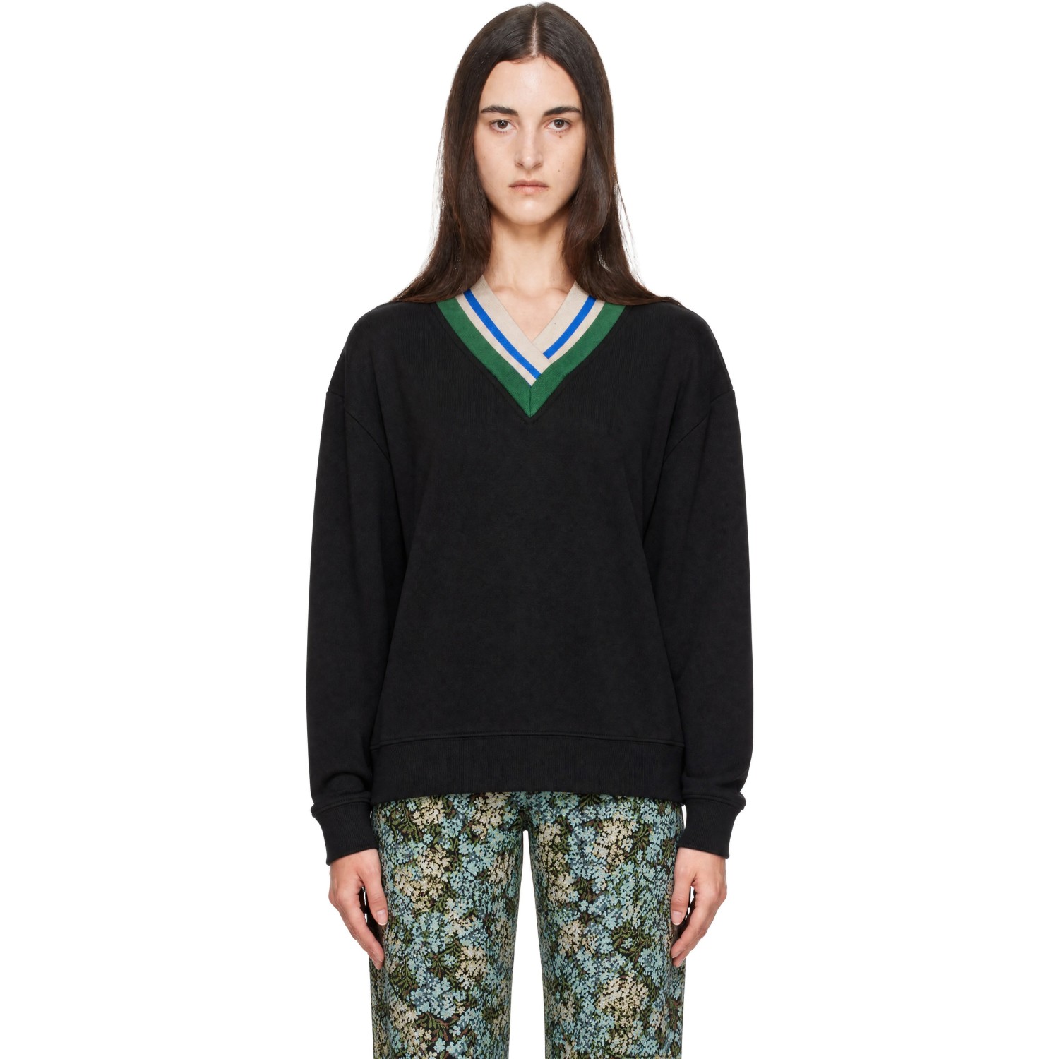 Dries Van Noten - Gray Rib-Knit Wool Turtleneck