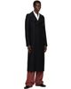 Dries Van Noten Dries Van Noten Black Long Wool Coat - 4