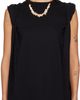 Dries Van Noten Dries Van Noten Black Loose Sleeveless T-shirt - 1
