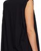 Dries Van Noten Dries Van Noten Black Loose Sleeveless T-shirt - 3