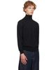 Dries Van Noten Dries Van Noten Black Merino Wool Turtleneck - 2