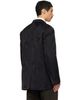 Dries Van Noten Dries Van Noten Black Oversized Jacquard Blazer - 3
