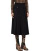 Dries Van Noten Dries Van Noten Black Paisley Jacquard Midi Skirt - 2