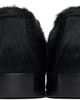 Dries Van Noten Dries Van Noten Black Ponyhair Loafers - 2