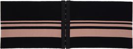Dries Van Noten Dries Van Noten Black Ribbed Waistband Belt