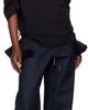 Dries Van Noten Dries Van Noten Black Ruffled Cotton Waist Belt - 4