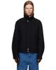 Dries Van Noten Dries Van Noten Black Stand Collar Jacket - 1