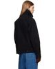 Dries Van Noten Dries Van Noten Black Stand Collar Jacket - 3
