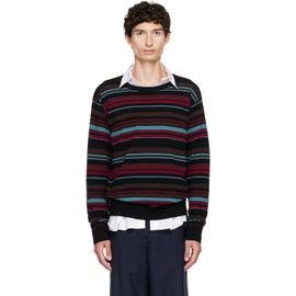 Dries Van Noten Dries Van Noten Black Striped Sweater