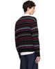 Dries Van Noten Dries Van Noten Black Striped Sweater - 3